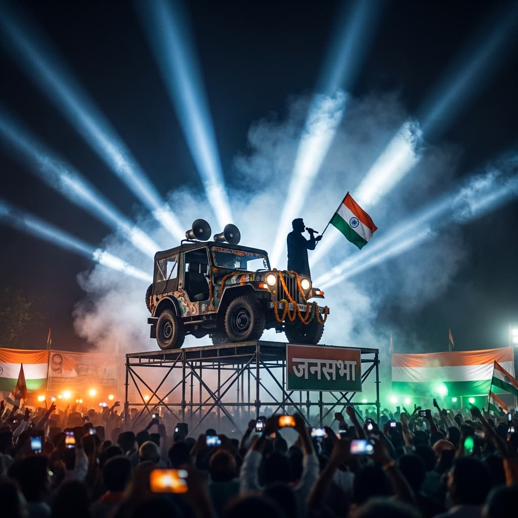 Silvertek Election Campaign Rally Night Hero